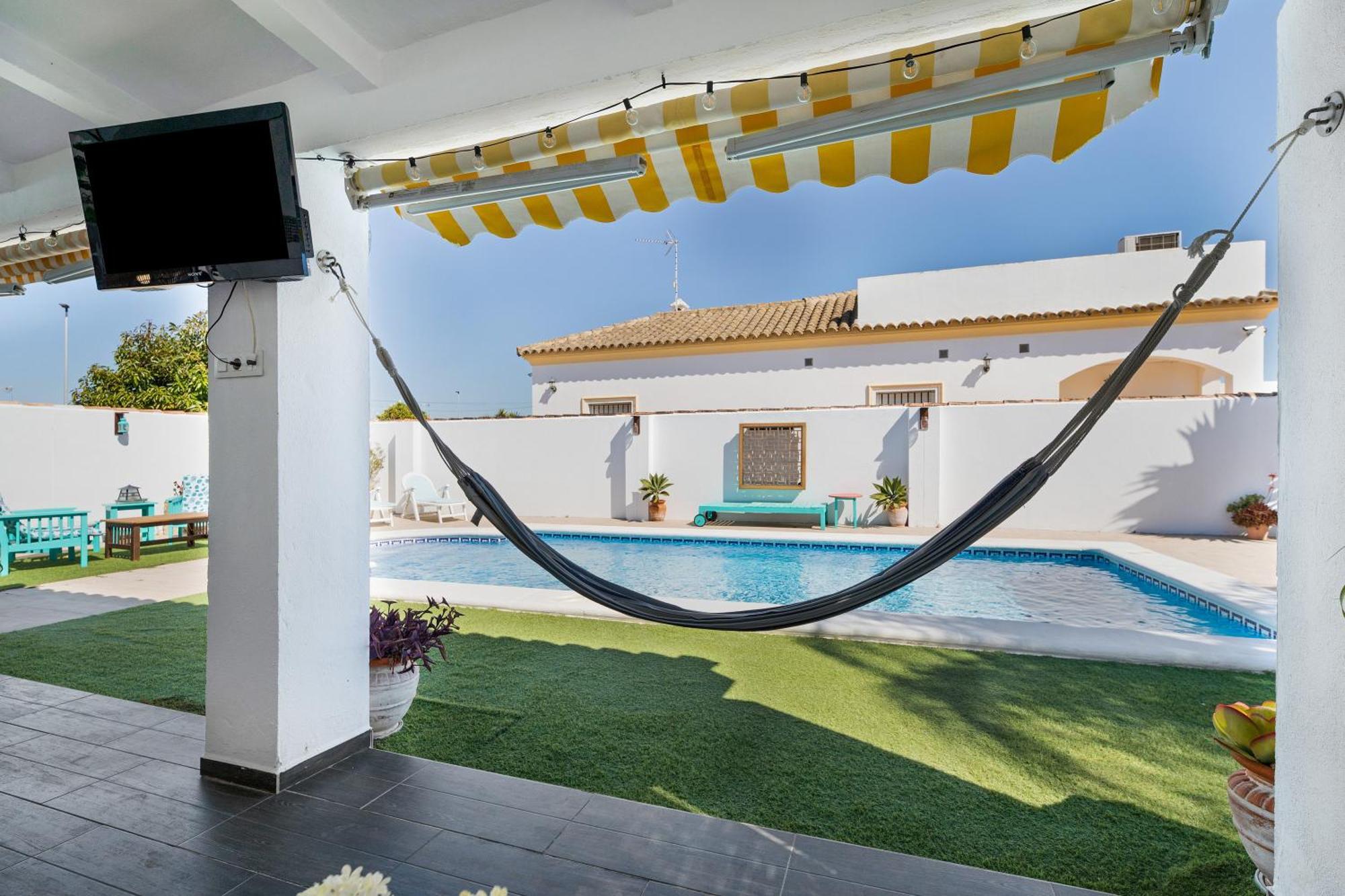 Casa Las Golondrinas-Solo Familias Chiclana de la Frontera Esterno foto
