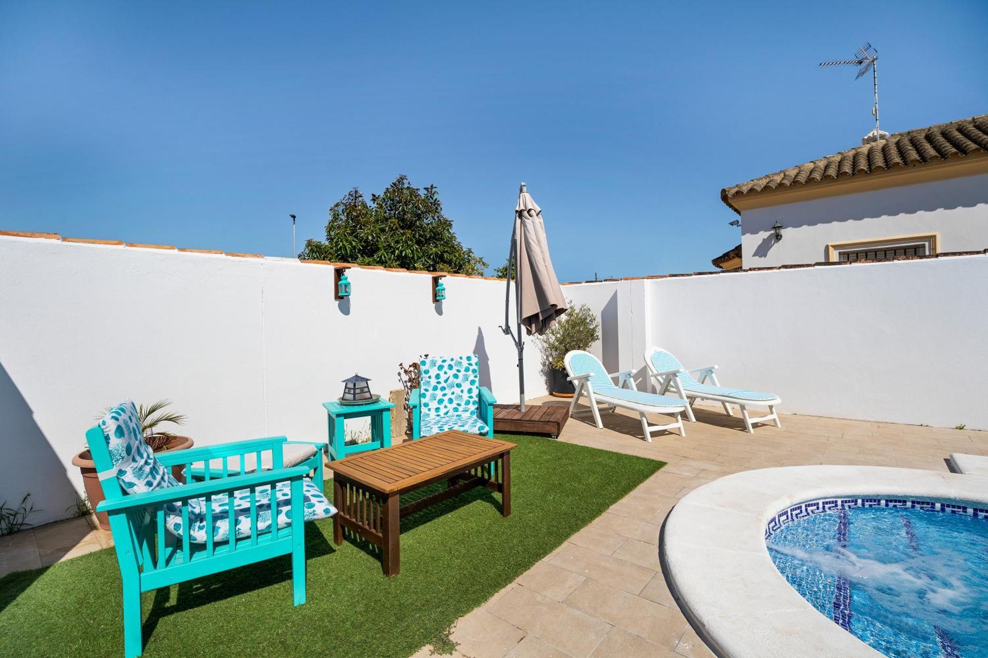 Casa Las Golondrinas-Solo Familias Chiclana de la Frontera Esterno foto
